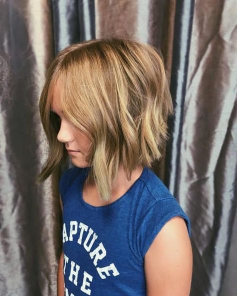 60 Bob Haircuts That Are Perfect for Little Girls Bob Haircut For Girls, Girls Short Haircuts, Cute Short Haircuts, Cute Haircuts, Kids Hair Cuts, Girl Haircuts, Curly Hair With Bangs, Cute Hairstyles For Short Hair, Long Bob