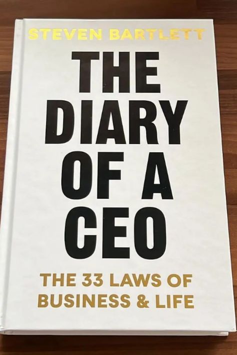 Bartlett draws from his own experiences, offering candid insights and practical advice on leadership, resilience, and self-discovery. Readers will discover invaluable strategies for growth, innovation, and achieving their full potential. With engaging anecdotes and a no-nonsense approach, Bartlett's book is a roadmap to excellence in all facets of life. Entrepreneur Books To Read, Success Books To Read, Business Books Aesthetic, Best Books For Entrepreneurs, The Diary Of A Ceo, Law Books To Read, Ceo Books, Best Books For Business, Millionaire Books