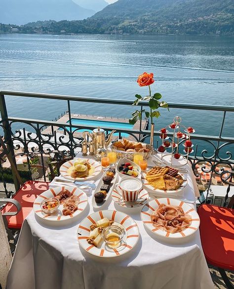 Grand Hotel Tremezzo on Instagram: “Revel in the wonder of our breakfast, whether that's at the buffet, served on our terrace overlooking the azure waters of Lake Como, or on…” Lake Como Hotels, Grand Hotel Tremezzo, Pasta Making Class, Hotel Buffet, Lake Hotel, Berry Tart, Hotel Breakfast, Top Places To Travel, The Best Breakfast