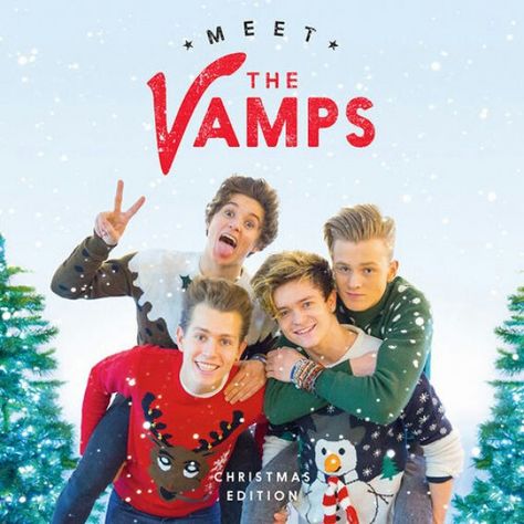 The Vamps Christmas Album The Vamps Album, Miss World 2014, Meet The Vamps, Tech Magazines, Will Simpson, Bradley Simpson, Horror Video Games, Christmas Albums, Supernatural Power