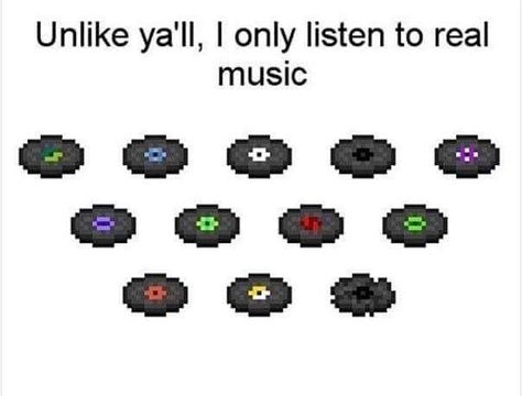 Music Disc, Deep Fried Memes, Snapchat Stickers, Facebook Quotes, Real Music, Gay Memes, Minecraft Memes, How To Play Minecraft, Music Memes