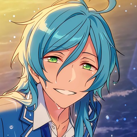 Kanata Shinkai, Ensemble Stars, An Anime, Blue Hair, Anime Character, Stars, Anime, Hair, Blue