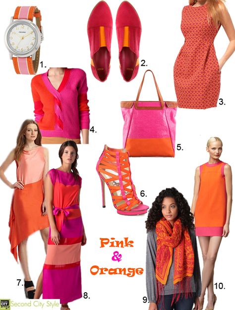 Orange Combo Outfit, Electric Colors, Orange Outfits, Color Combos Outfit, Orange Outfit, Wardrobe Inspiration, Virtual Stylist, Orange Is The New, Orange Is The New Black