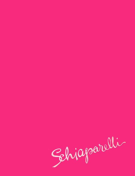 Schiaparelli Shocking Pink, Shocking Pink, Mood Board Fashion Inspiration, Aesthetic Roses, Elsa Schiaparelli, Viking Woman, Fur Clothing, Mood Board Fashion, Italian Fashion Designers