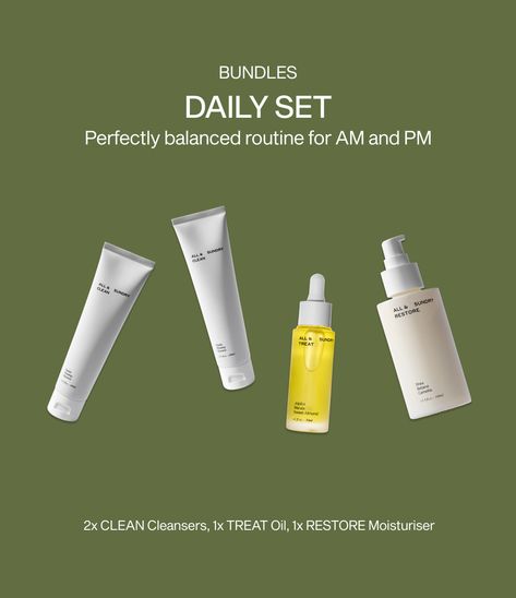 YOUR routine, YOUR favourite products, YOUR bundle.⁠ ⁠ Daily Set valued at $230, bundled at $210⁠ Glow Set valued at $280, bundled at $230⁠ Trio Set valued at $185, bundled at $170⁠ ⁠ And any custom bundle receives 15% OFF when you purchase 3 or more products. You can also subscribe to any of the bundles, including your customised bundle too!!⁠ ⁠ #subscriptions #bundles #skincareroutine #skincare #skincareproducts Skin Care Routine, Moisturizer, Bundles, Skin Care, Quick Saves