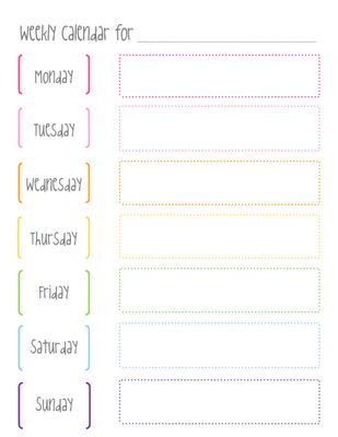 From Mizzou to Missoula: Free weekly calendar printable! Free Weekly Calendar, Blank Weekly Calendar, Weekly Calendar Template, Printable Calendar Template, Blank Calendar, Weekly Calendar, Free Printable Calendar, Weekly Schedule, Print Calendar