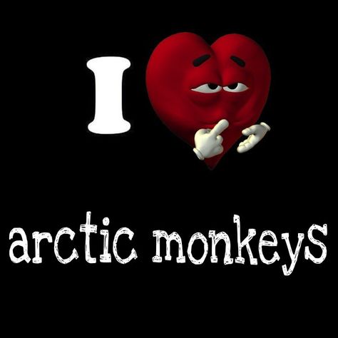 Arctic Monkeys, Monkeys, In The Middle, The Middle, I Love, Red, White, Black