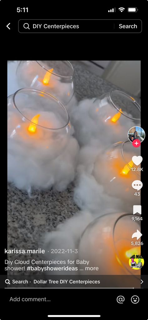 Heaven Sent Centerpiece Ideas, Angel Theme Party Decorations, Cloud Party Centerpiece, Storm Party Decorations, Twinkle Twinkle Gender Reveal Decoration, Cloud Center Piece, On Cloud 9 Prom Theme, Cloud 9 Cake Ideas, Night Time Baby Shower Ideas