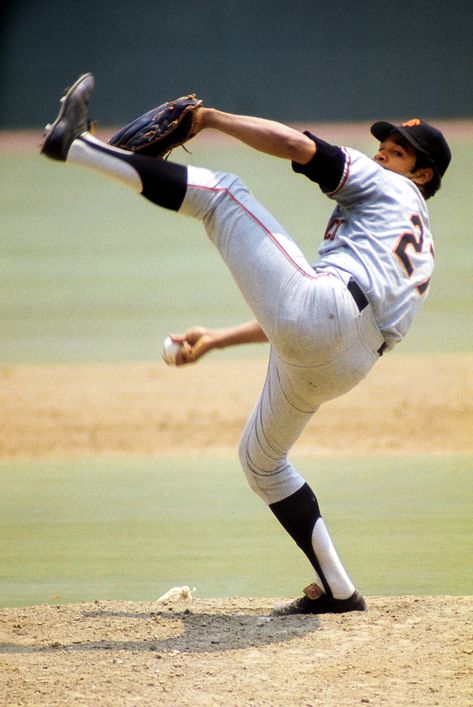 Juan Marichal, who was inducted into the Hall of Fame in 1983, utilized a high leg kick throughout his 16-year career in the majors. Luis Gonzaga, Action Pose Reference, Male Pose Reference, Giants Baseball, Anatomy Poses, Mickey Mantle, Human Reference, Body Reference Poses, Human Poses Reference