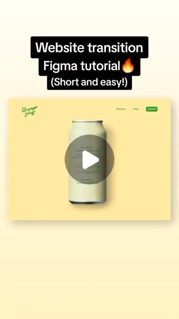 Fuze Studio on Instagram: "Another tutorial drop! Comment if you have any questions!   Designby- Neuwebstudio  #figma #figmadesign #figmatutorial #figmatutorials #figmabeginners #figmaanimation #websiteanimation #website #websites #webdesign #websites #uxdesign #undesign #neuwebstudio #parallax #parallaxwebsite #parallaxanimation #fuzestudio.design" Figma Tutorial For Beginners, Figma Website Design, Figma Tutorial, Questions Design, Parallax Website, Web Studio, Pop Cans, Responsive Website Template, Website Making