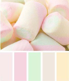 Shabby Chic Color Palette, Shabby Chic Colors, Pastel Candy, Pastel Palette, Design Seeds, Shabby Chic Vintage, Colour Board, Rilakkuma, Pretty Pastel