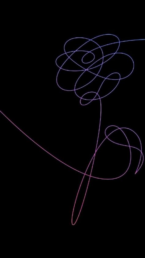 Love Yourself Wallpaper Aesthetic Black, Army Black Wallpaper, Black And Purple Aesthetic Wallpaper, Bts Album Wallpaper, Love Yourself Purple, Dark Bts Wallpaper, Bts Dark Wallpaper, Bts Love Yourself Wallpaper, Bts Black Wallpaper