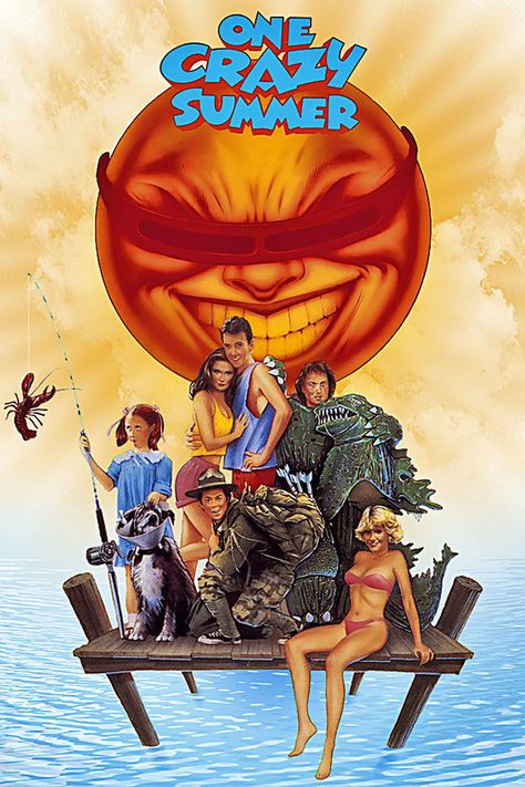 One Crazy Summer, No Manches Frida, Crazy Summer, Summer Movie, Summer Poster, Teen Movies, 80s Movies, Movies 2019, Family Property