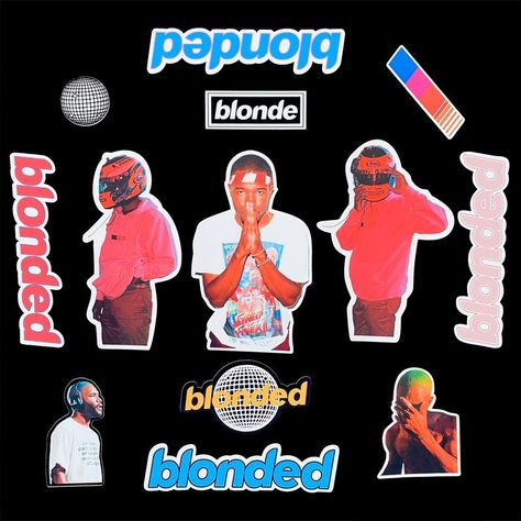 Frank Ocean Blonde, Phone Cover Stickers, Stickers Easy, Note Writing Paper, Paper Background Design, Scrapbook Book, Perfect Stocking Stuffers, Frank Ocean, Note Writing