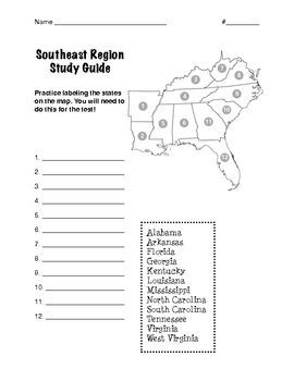 Regions Of The United States, United States Regions, United States Geography, Us Geography, Us Regions, State Abbreviations, 3rd Grade Social Studies, Geography Worksheets, 4th Grade Social Studies