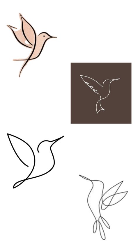 Hummingbird Tattoo Line Art, Tattoo On Shoulder For Women, Abstract Hummingbird Tattoo, Humming Bird Minimalist Tattoo, One Line Hummingbird Tattoo, Humming Bird Tattoo Small Outline, Continuous Line Hummingbird, Name Flower Tattoo, Small Hummingbird Tattoo