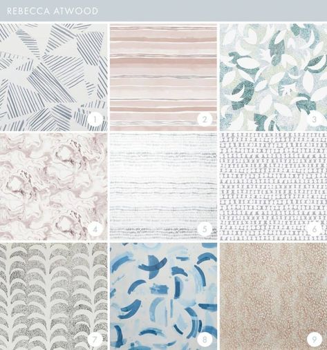 44 of Our Favorite Wallpaper Resources (with 390 Must-Have Picks) Wall Stenciling, Bathroom Wall Coverings, Rebecca Atwood Wallpaper, Rebecca Atwood, Favorite Wallpaper, Tree Mural, Emily Henderson, Kitchen Design Trends, Diy Wallpaper