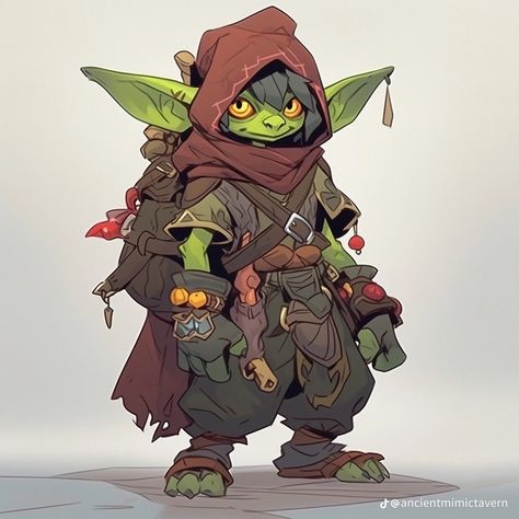 Goblin Art, 100k Followers, Fantasy Stuff, Dungeons And Dragons Characters, Dnd Art, D&d Dungeons And Dragons, Creature Concept Art, Arte Fantasy, Training Program