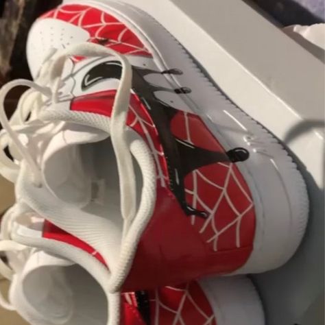 Spider-man Air Force 1 Handpainted AF1 Low Shoe for Kids - Etsy All Nike Shoes, Man Shoes, Henderson Nv, Sneakers Athletic, Mens Nike Shoes, Shoes Nike, Air Force 1, Kid Shoes, Air Force