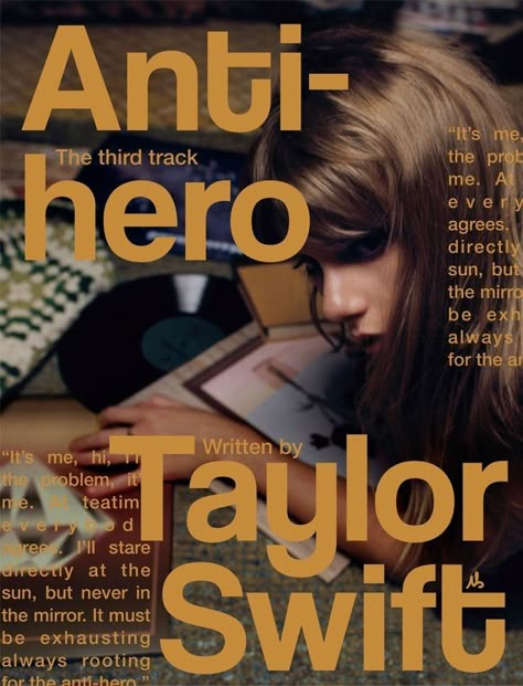 Concert Poster Art, Dont Get Mad, Hero Poster, Music Poster Design, Posters For Room, Estilo Taylor Swift, Taylor Swift Posters, 1 Aesthetic, Anti Hero