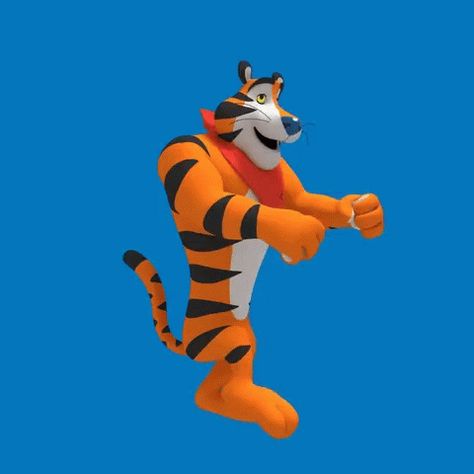 Tony The Tiger Dancing GIF - Tony The Tiger Dancing Weekend Vibe - Discover & Share GIFs Running Man Dance, Lion Gif, Tony Tiger, Emo Gif, Tiger Dance, Tony The Tiger, Cartoons Dancing, Jungle Theme Birthday, Art Advertising