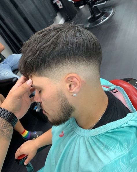 Men Short Hair Fade, Faded Haircut, Haircut Ideas Trendy, Taper Fade Short Hair, Mid Fade Haircut, Men Fade Haircut Short, Fade Haircuts For Men, Fade Haircut Styles, Short Hair With Beard