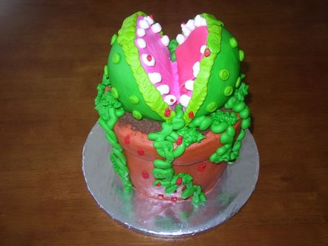 Seymore Little Shop Of Horrors, Horror Cake, Audrey 2, Audrey Ii, Horror Party, Little Shop Of Horrors, 18th Birthday Party, Freaking Awesome, Tv Movies