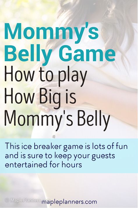 How to Play How big is Mommy's Belly Game | Baby Shower Games Ice Breaker Game, Mom Belly, Mommy Tummy, Leadership Activities, Mommy Belly, Elementary School Counseling, Cooperative Games, Ice Breaker Games, Physical Education Games