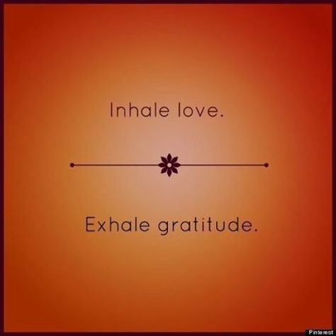 Inhale Love. Exhale Gratitude. #gratitude #thanksgiving #yoga Frases Yoga, Feeling Thankful, Mantra Quotes, Thanksgiving Quotes, Attitude Of Gratitude, Gratitude Quotes, Yoga Quotes, Grateful Heart, Give Thanks