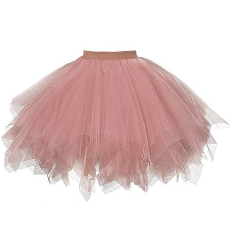 Amazon.com: Musever 1950s Vintage Ballet Bubble Skirt Tulle Petticoat Puffy Tutu: Clothing Diy Tulle Skirt, Harlequin Costume, Tulle Petticoat, Carnival Dress, Tutu Ballet, Vintage Ballet, 50s Fashion Dresses, Skirt Tulle, Vintage Dresses 50s