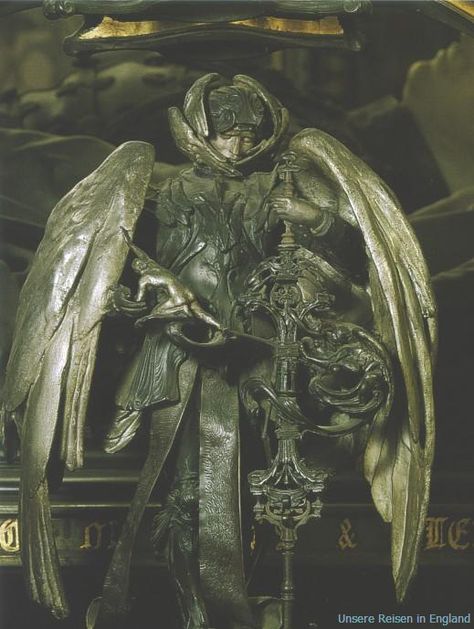 Alfred Gilbert, Warframe Characters, Angel Statue, Medieval Armor, Arte Inspo, 판타지 아트, St Michael, Pics Art, An Angel