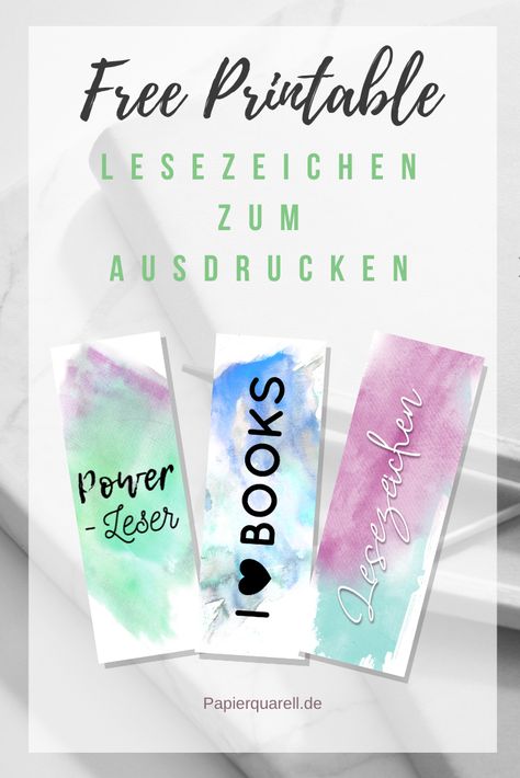 Free Printable: Lesezeichen zum Ausdrucken Happy Painting, Happy Paintings, E-book, Free Printable, Book Cover, Books, Pins, Quick Saves