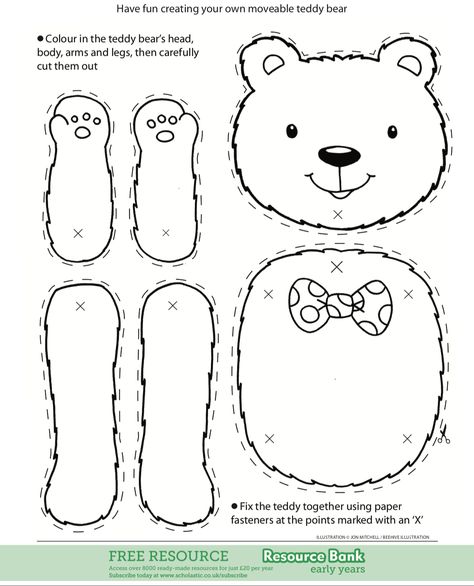 Hibernation Preschool Activities, Nursery Rhymes Preschool Crafts, Book Games, Going On A Bear Hunt, Prek Crafts, Teddy Bear Day, Bear Paw Print, Bear Hunt, Bears Game