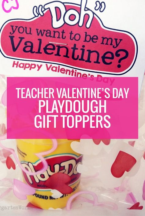 Playdough Valentine Ideas, Play Dough Valentine, Play Dough Gift, Kindergarten Valentines, Color Songs, Color Words, Diy Valentines Cards, Class Valentines, Valentines For Mom