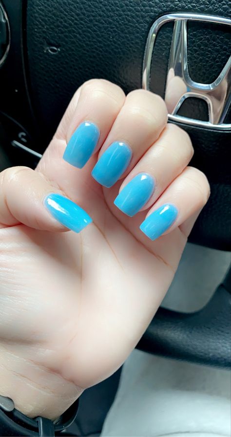 Dip Powder Nails Blue, Blue Dip Powder Nails, Blue Dip Nails, Dip Powder Nails Ideas, Dip Powder Nails, Dipped Nails, Dip Powder, Powder Nails, Purple Nails