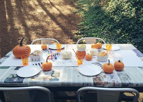 Outdoor Fall Parties, Pumpkin Decorating Party, Garvin And Co, Pumpkin Painting Party, Preschool Craft Activities, Kids Painting Party, Harvest Fest, Fun Pumpkins, Harvest Party