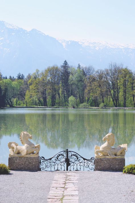 48 Hours in Salzburg // Visiting Leopoldskron in Austria, where The Sound of Music garden scenes were filmed Sound Of Music Filming Locations, Austria Sound Of Music, Sound Of Music Tour, Sound Of Music Movie, Music Garden, The Sound Of Music, Salzburg Austria, Austria Travel, Innsbruck