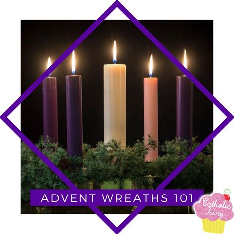 Advent Wreaths 101 (Everything You Need To Know) Candle Pillars Diy, Advent Table Decorations Diy, Catholic Advent Wreath Ideas, Advent Wreath Diy Catholic, Advent Wreaths, Advent Candles Ideas, Diy Advent Wreath, Catholic Advent Wreath, Advent Wreath Prayers