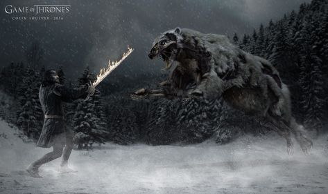 ArtStation - Game of Thrones - Season 7 - Polar Bear Wight, COLIN SHULVER Creepy Bear, Zombie Bear, Game Of Thrones Fans, Game Of Thrones Houses, Bear Art, Zoology, Fire And Ice, Bald Eagle, Polar Bear