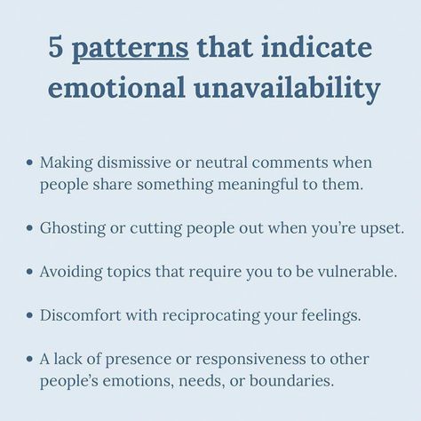 How To Connect Emotionally, Signs Of Emotional Unavailability, Emotionally Unavailable Partner, Unavailable Partner, Emotional Availability, Emotional Unavailability, Couples Therapy Worksheets, Avoidant Personality, Find Love Again