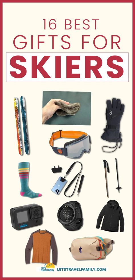 Look no further than our skiing gifts guide for the perfect present for the ski-lover in your life! Whether you're searching for Christmas presents for skiers or unique gift ideas, we have you covered. From essential skiing gear like ski goggles and backcountry skiing base layers to luxurious gifts like premium skis or a season pass, we have something for every skiing enthusiast. Start your shopping adventure today by browsing our curated selection of skiing gifts! Backcountry Skiing Gear, Day Hike Packing List, Winter Hiking Gear, Skiing Gear, Ski Base Layers, Luxurious Gifts, Ski Gifts, Backcountry Skiing, Ski Pass