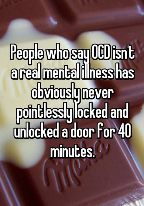 Ocd Quotes Funny Humor, Ocd Memes, Ocd Humor, Ocd Quotes, My Ocd, Mental Disorders, Mental Health Matters, Health Quotes, Health Awareness