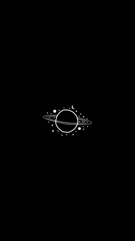 Dark Planet, Aquarius Aesthetic, Planet Icon, Planet Drawing, Black Planet, Instagram Story Highlight Icons, Story Highlight Icons, Black Spiderman, Planets Wallpaper