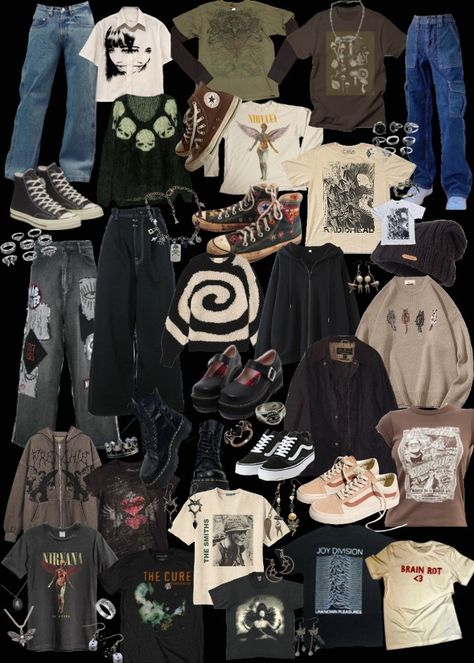 grunge fairycore thing; pinterest says so 👍 Fairycore Outfit Masculine, Grunge Stores To Shop At, Vintage Grunge Outfits Aesthetic, Tattered Clothes Aesthetic, Grunge Things To Buy, Male Grunge Outfits 90s, Grunge Outfit Inspo Men, Fairy Grunge Men, Fairycore Grunge Outfits