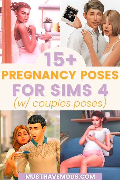 sims 4 pregnancy poses Sims 4 Pregnancy Poses, Pregnant Sims, Sims 4 Pregnancy, Sims Pregnant, Cute Sims, Pregnancy Poses, Sims 4 Couple Poses, The Sims 4 Cabelos, Sims Baby