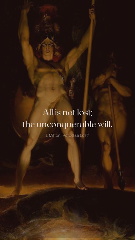 Milton's Paradise Lost quote phone wallpaper dark academia light academia royalty core or whatever Paradise Lost Aesthetic, Phone Wallpaper Dark Academia, Paradise Lost Quotes, Wallpaper Dark Academia, Lucifer Aesthetic, Phone Wallpaper Dark, Milton Paradise Lost, Royalty Core, Academia Light