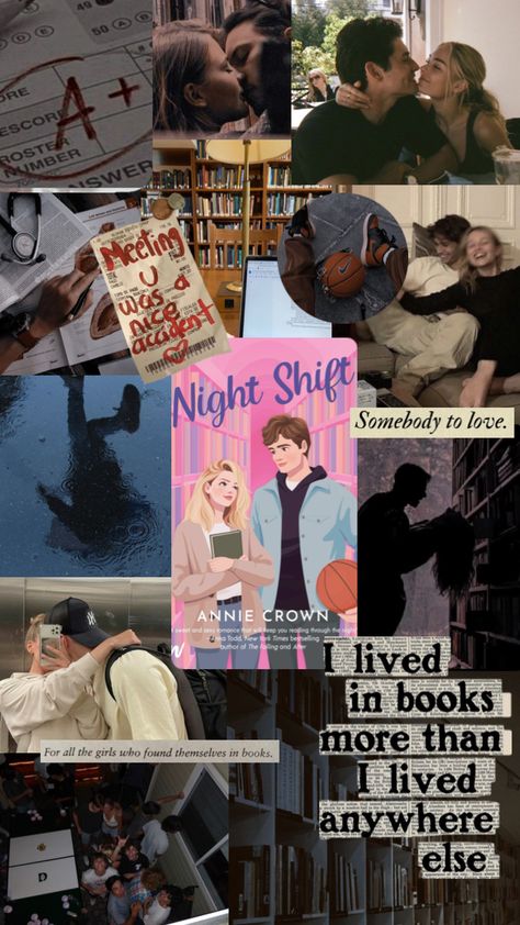 #anniecrown #nightshift Night Shift Aesthetic, Shift Aesthetic, Book Reading Journal, Romance Series Books, Somebody To Love, Romance Series, Night Shift, Reading Journal, The Girl Who