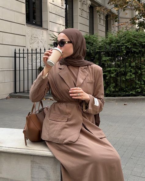 Outfit Muslim, Outfit Elegant, Love Autumn, Modest Outfit, Muslim Couple, Hijabi Aesthetic, Hijabi Girl, Hijab Outfit, Glow Up?