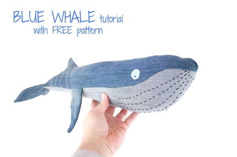 Whale Pillow, Summer Sewing Projects, Origami Bag, Diy Jeans, Softie Pattern, Whale Pattern, Summer Sewing, Sewing Stuffed Animals, Baby Rooms