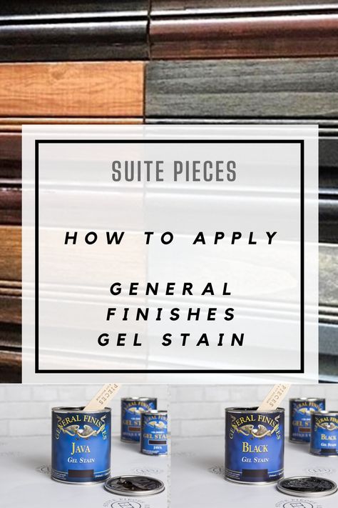 How To Apply Gel Stain, Black Gel Stain Furniture, How To Use Gel Stain, General Finishes Gel Stain Colors, Gel Stain Colors, Wood Gel Stain, Gel Stain Furniture, Old Masters Gel Stain, Gel Staining Cabinets